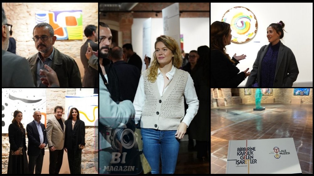 Ünlü İsimleri Buluşturan Sergi Açılışı...