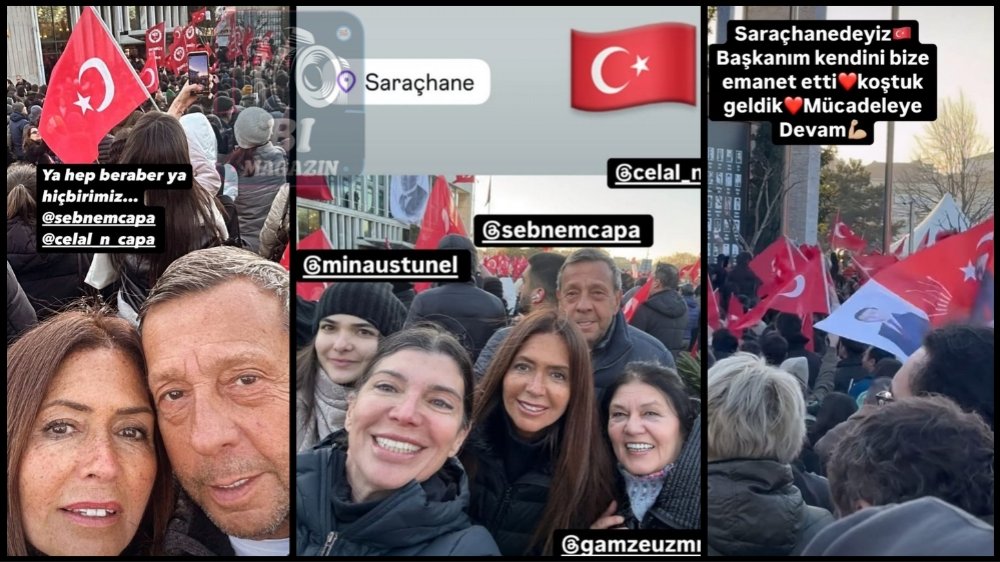 İmamoğlu'na Destek İçin Saraçhane'ye Yürüdüler...