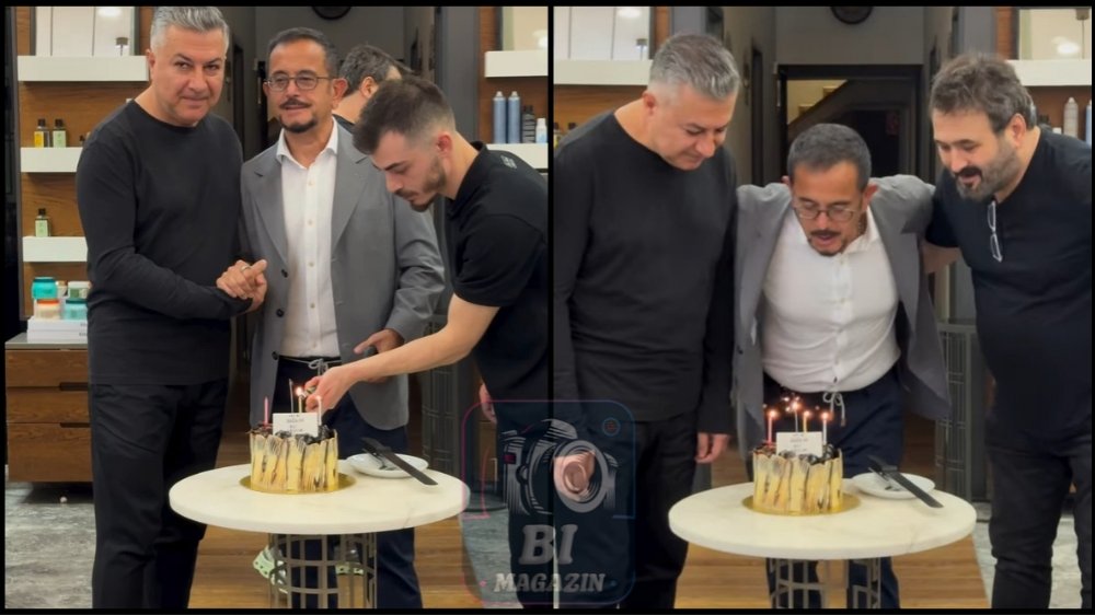 Ali Sabancı'ya Sürpriz Doğum Günü Pastası...