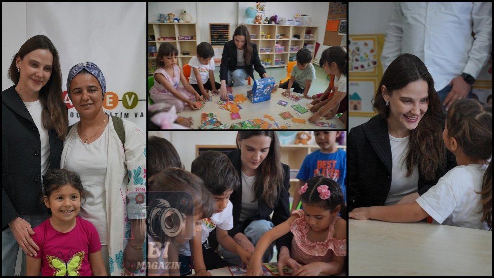 Alina Boz Adıyamanlı Depremzede Çocuklarla Buluştu: Duru Ve AÇEV’le Çocuklar Oynaya Oynaya Büyüyor...