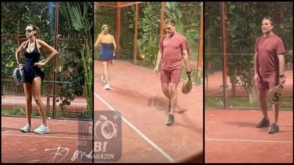 Dubai'de Tenis Eğlencesi...