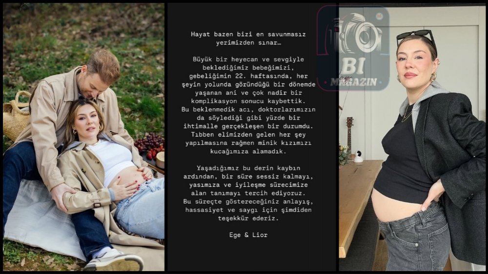Ege Kökenli Bebeğini Kaybetti...