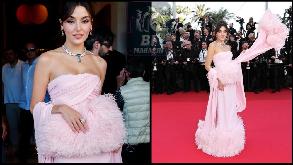 Hande Erçel Cannes'da Kırmızı Halıda...