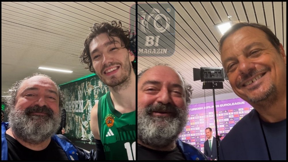 Nevzat Aydın, Panathinaikos-Anadolu Efes Maçında...
