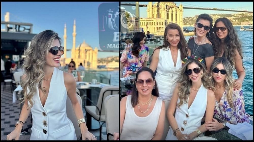 Dostlarıyla Boğaz'da Bir Araya Geldiler...