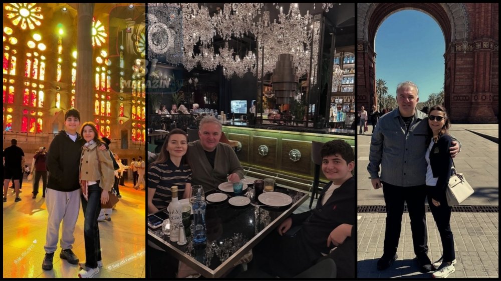 İş İnsanı Başar Hacısüleymanoğlu Ailesiyle Avrupa Turu İçin Barcelona'da...