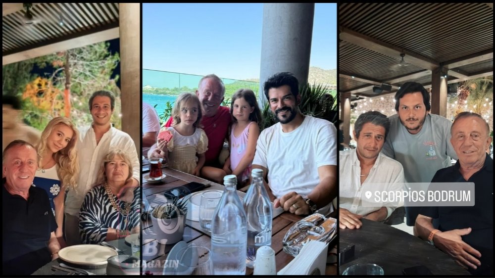 Ağaoğlu Bodrum'da Sevdikleriyle Tatil Yapıyor...