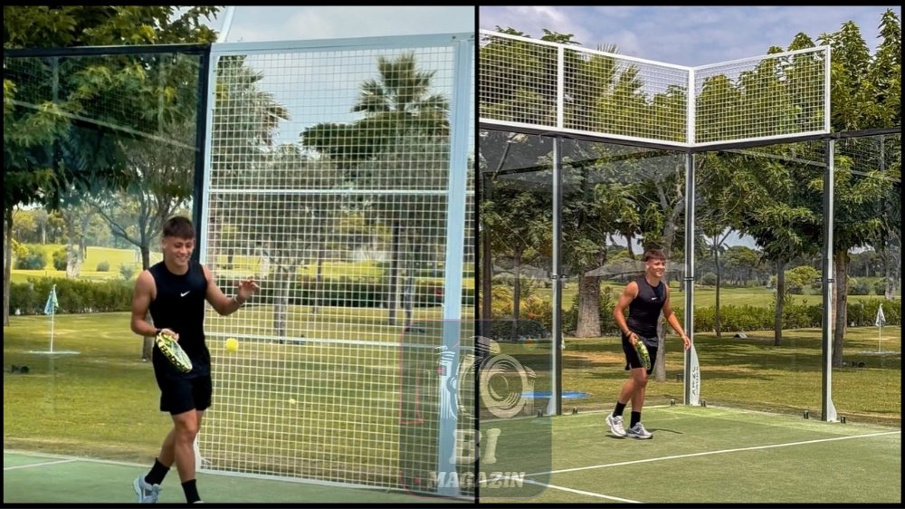 Arda Güler, Cullinan Belek’te Padel Kortlarında...