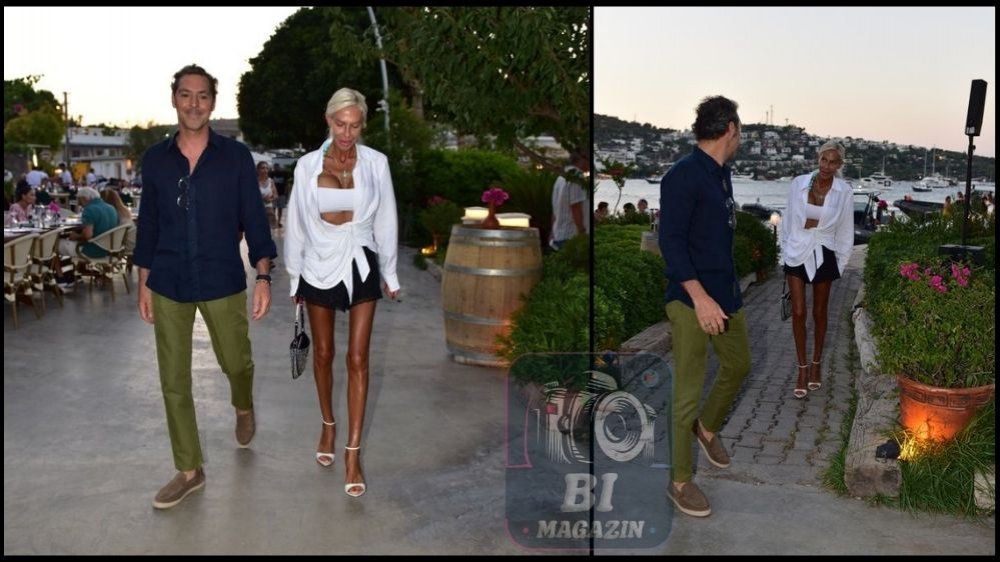 Dinçkök, Yeni Sevgilisiyle Bodrum'da...