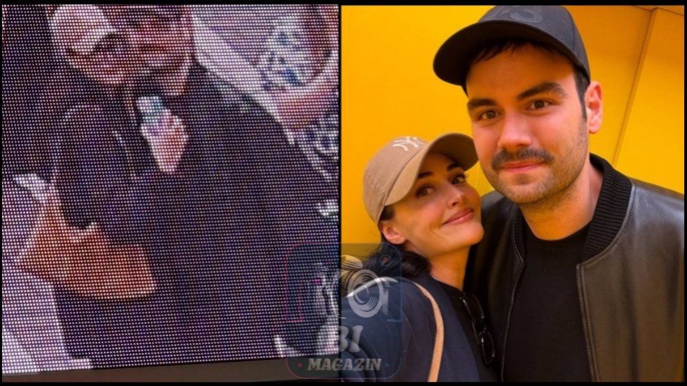 Esra Bilgiç Ve Faruk Sabancı'dan Aşk Pozu...