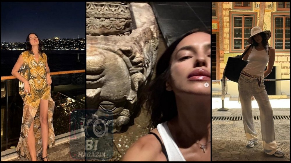 Irina Shayk'ın Türkiye Turu...