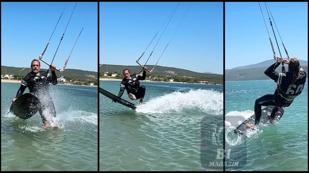 Mithat Can Özer'in Kite Surf Tutkusu...