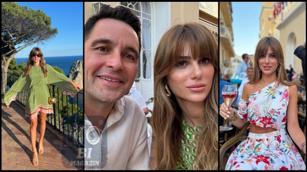 Sabancı Çifti Capri'de...