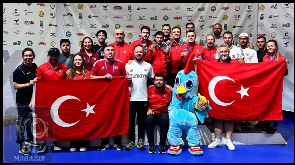 Türk Atışçılarından Avrupa'da Madalya Yağmuru...