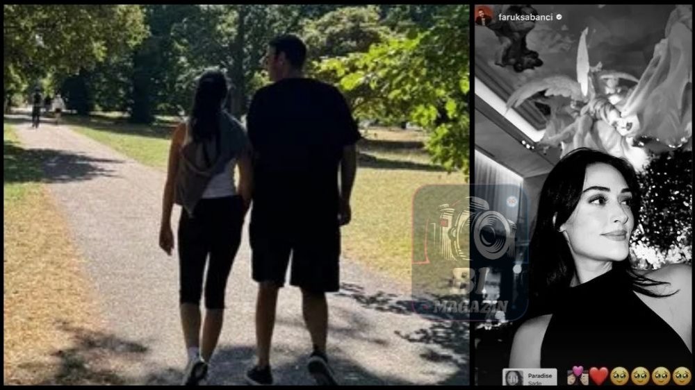 Esra Bilgiç Ve Faruk Sabancı'dan Aşk Dolu Pozlar...