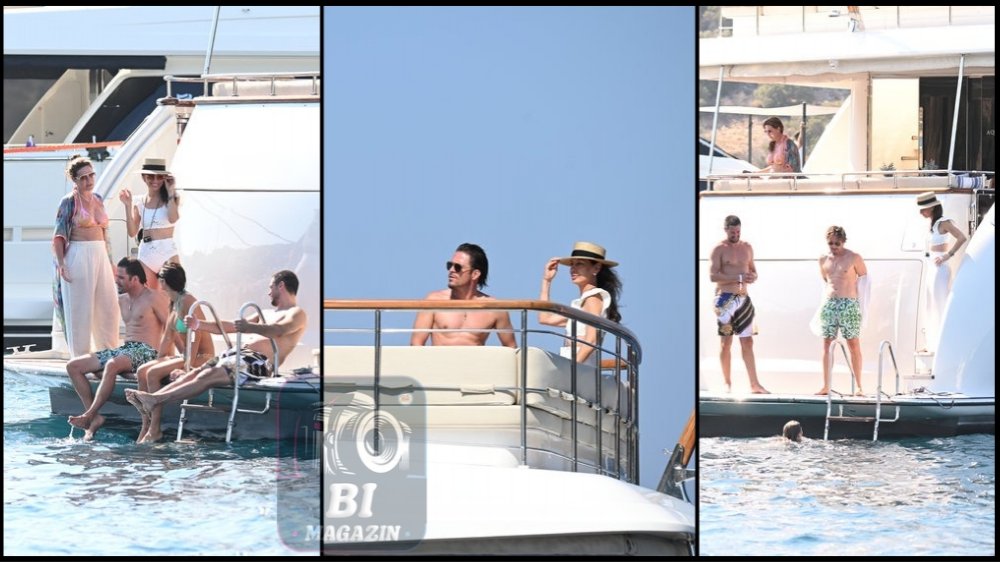 Moda Devi Versace'i Bodrum'da Ağırladılar...