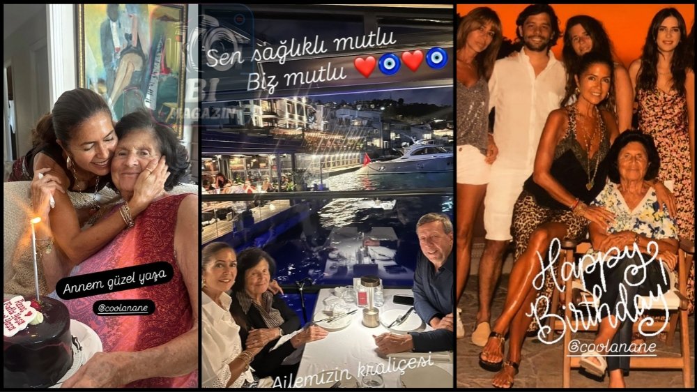 Şebnem Çapa'dan Annesine Kutlama...