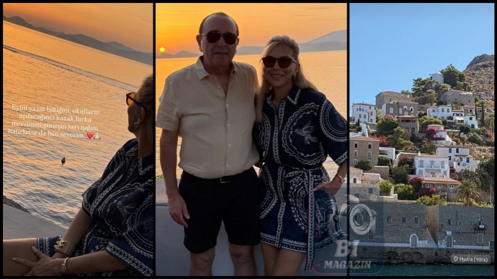 Arzu Sabancı Ve Ömer Sabancı Çifti Hydra Adası’nda...