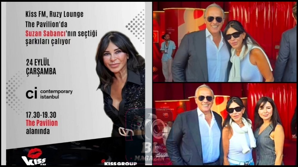 Suzan Sabancı Dj Kabinin Başına Geçti...