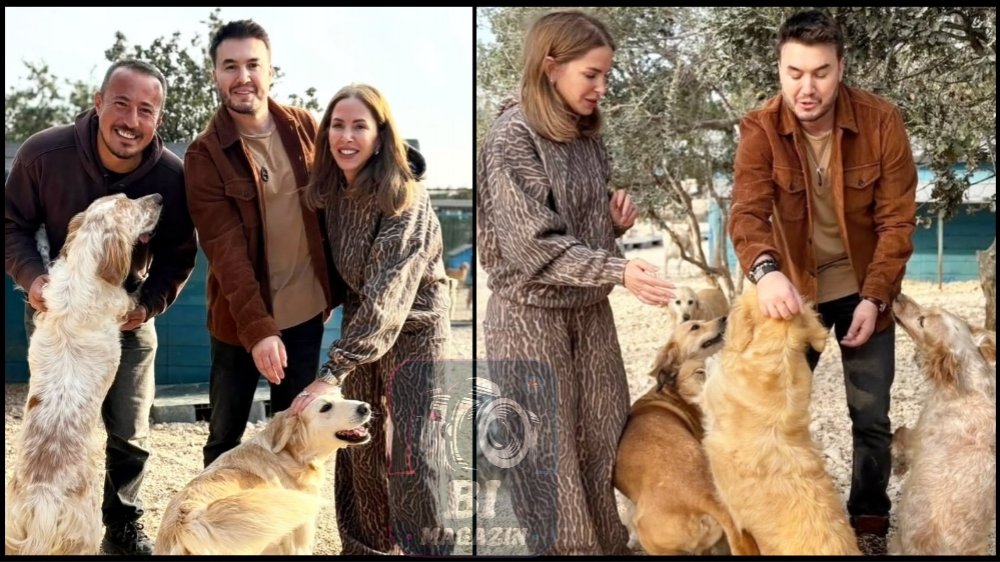 Ceceli Ailesi, Patili Dostlara Konuk Oldu...