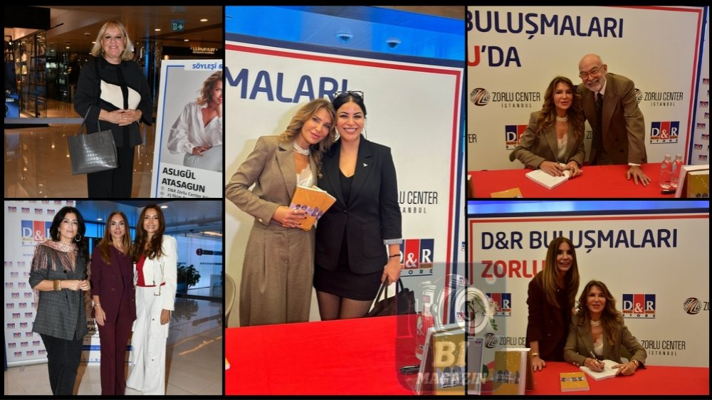 Sanat Ve Cemiyet Dünyası Aslıgül Atasagun'un Kitabı İçin D&R'daydı...