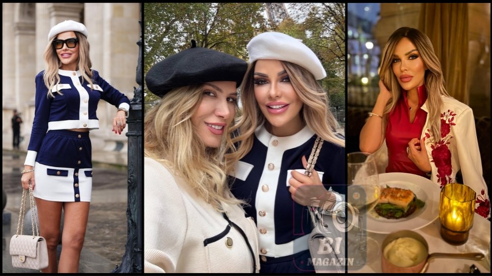 Şebnem Demir Ve Selen Tezman Paris Fashion Week'te...