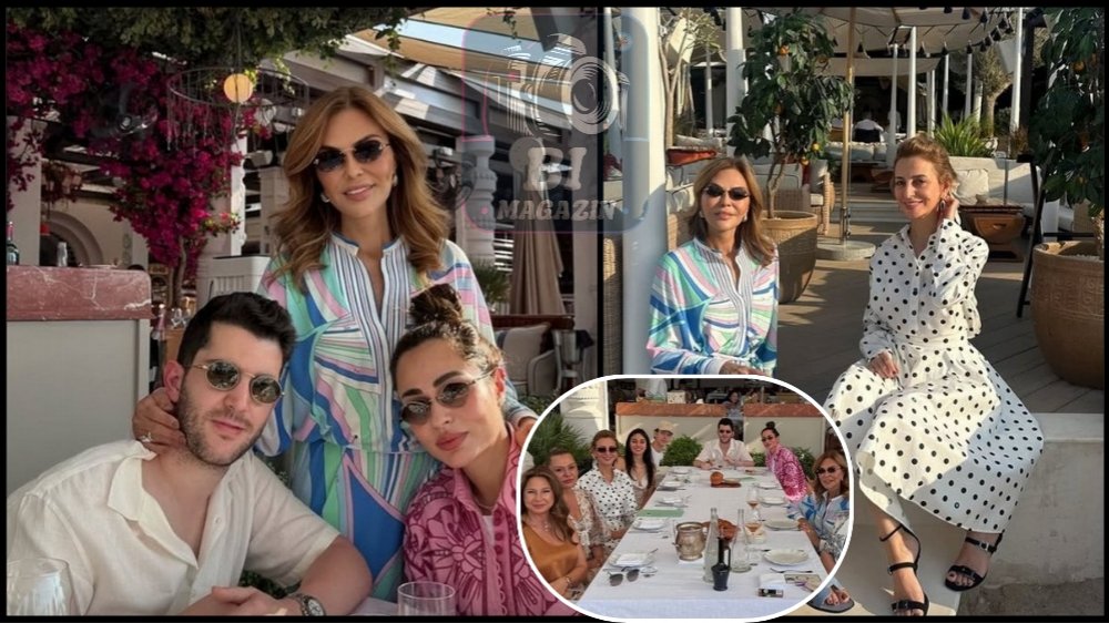 Ailesi Ve Dostlarıyla Tatile Devam Ediyor...