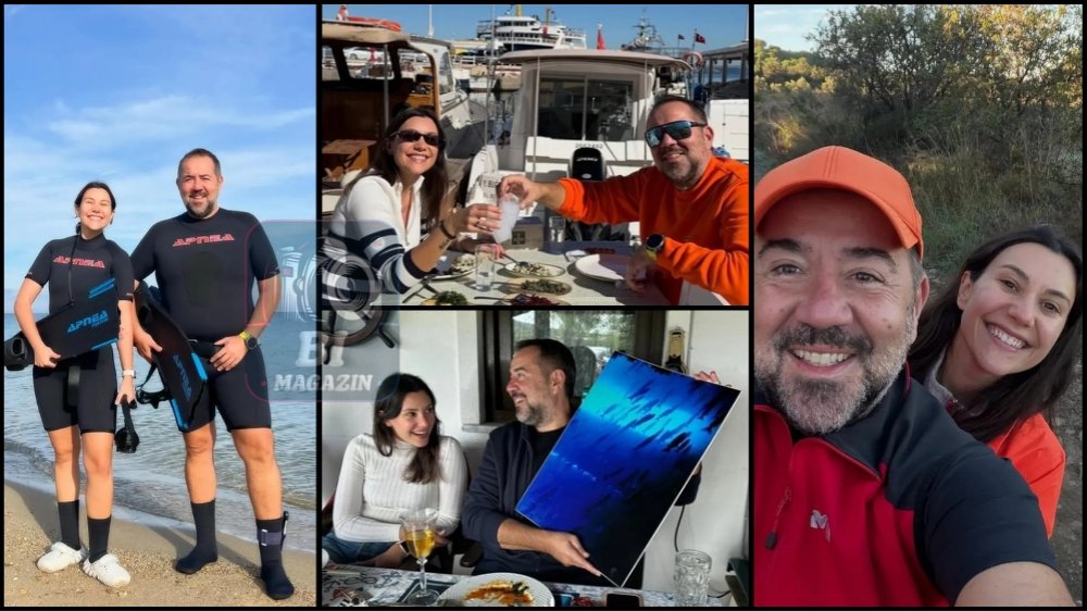 Ata Demirer, Sevgilisi Dilara Alemdar İle Bozcaada'da...