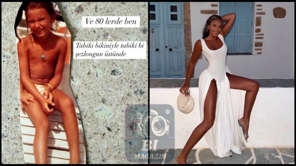 Eda Taşpınar Çocukluk Fotoğrafını Paylaştı...