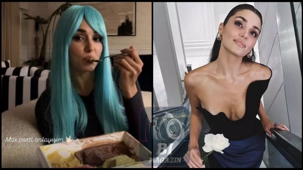 Hande Erçel'den Cadılar Bayramı Pozu...