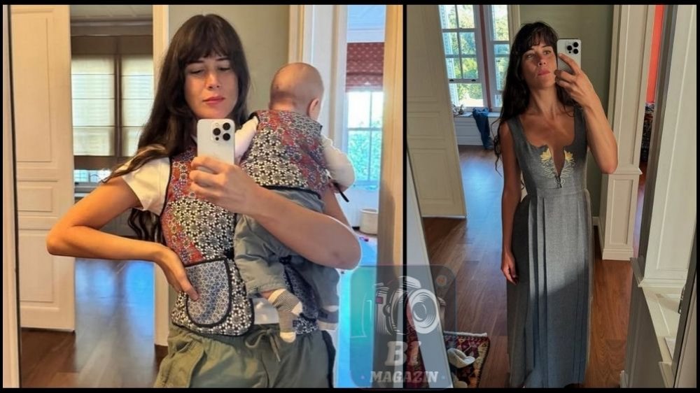 Boyner,  Bebeğiyle Poz Verdi...