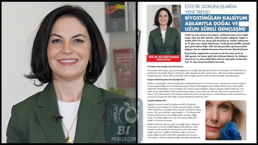 Estetik Dokunuşlarda Yeni Trend: Biyostimülan Kalsiyum Aşılarıyla Doğal Ve Uzun Süreli Gençleşme...