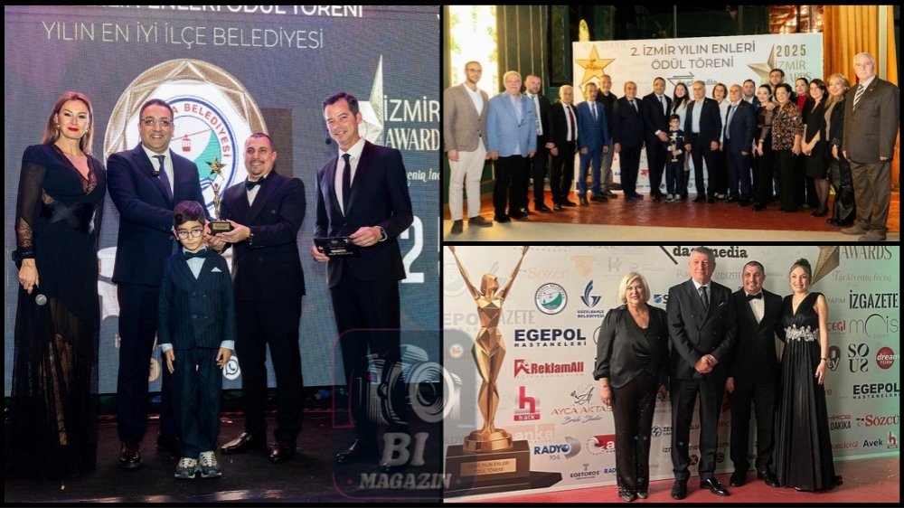 İzmir Yılın Enleri Ödülleri Görkemli Bir Geceyle Sahiplerini Buldu...