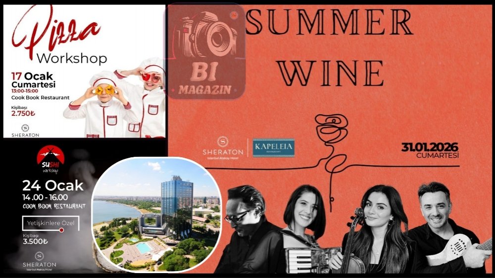 Sheraton İstanbul Ataköy Hotel’de Lezzet Ve Müzik Dolu Etkinlikler...