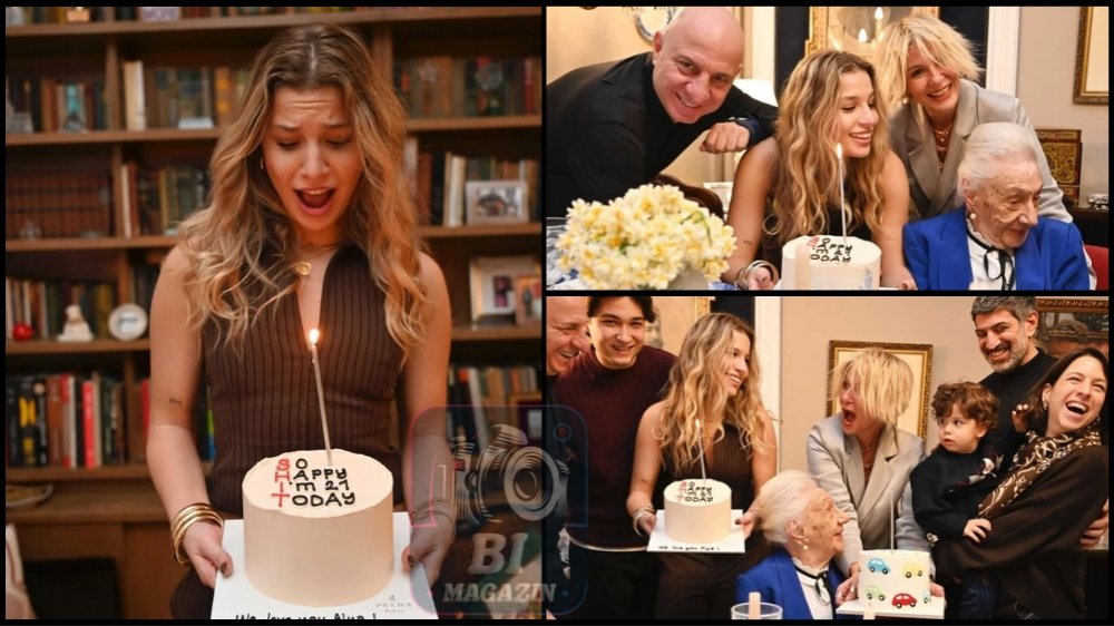 Alya Dormen'e Aile Arasında Kutlama...