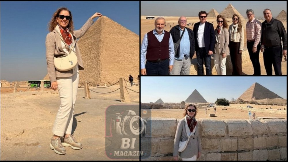Güral, Arkadaşlarıyla Mısır'ı Geziyor...