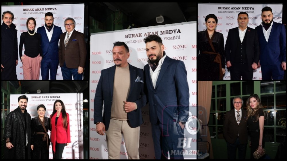 Burak Akan Medya’nın Geleneksel İftar Davetine Ünlü İsimler Akın Etti...