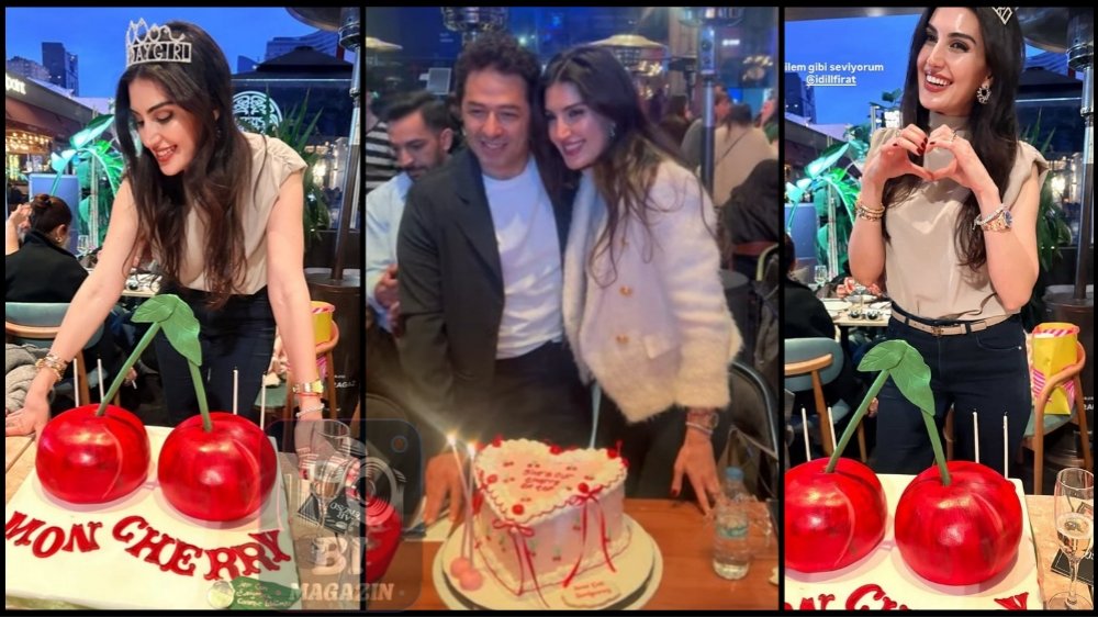 İdil Fırat Yeni Yaşına Sevdikleriyle Girdi...