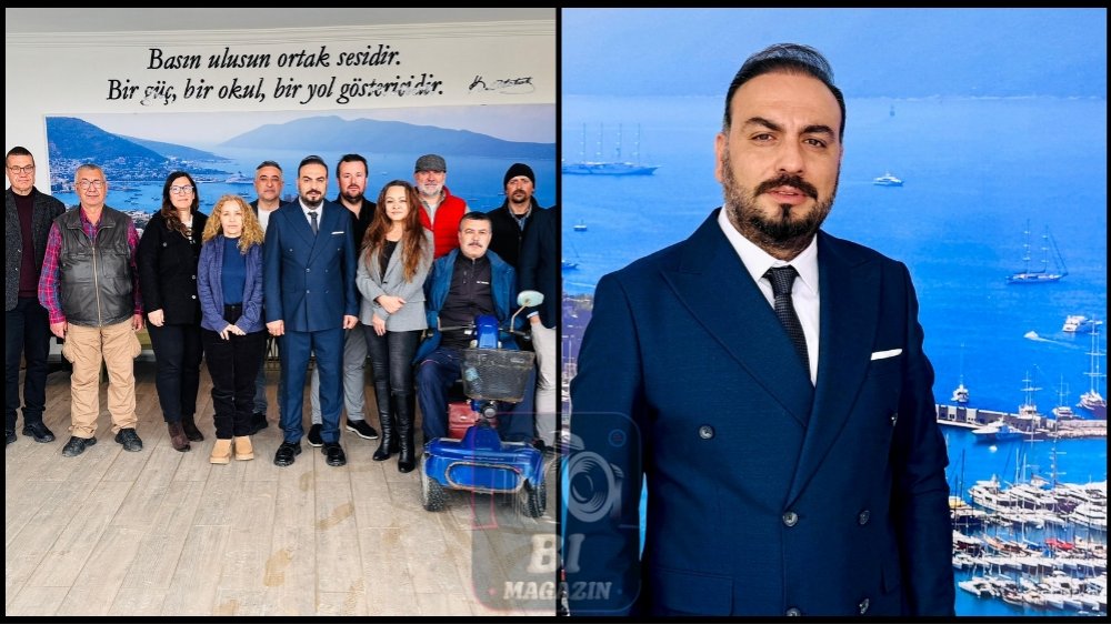 Bodrum Gazeteciler Cemiyeti'nde Eren Ayhan Güven Tazeledi...