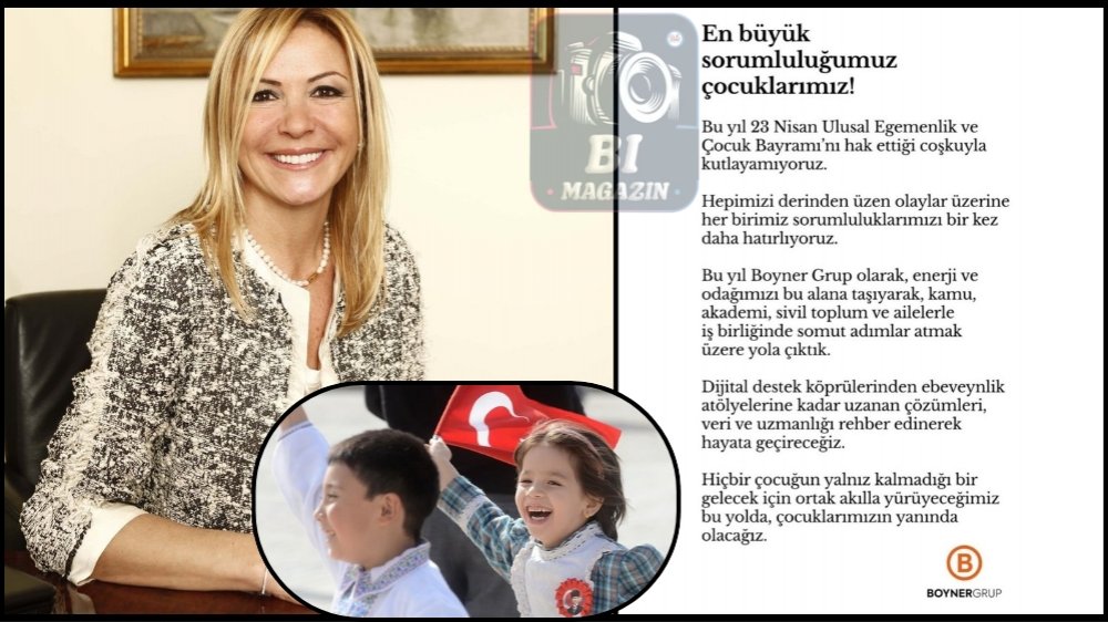 Boyner Grup’tan 23 Nisan’da Anlamlı Mesaj...