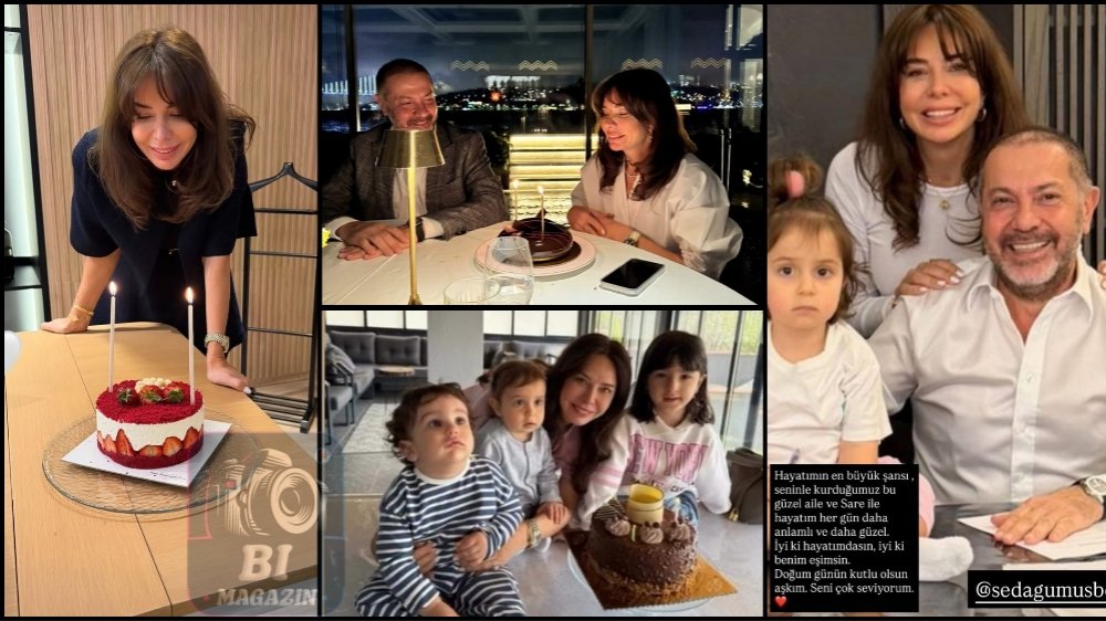 Seda Bolluk’a Sevdiklerinden Sürpriz Kutlama...