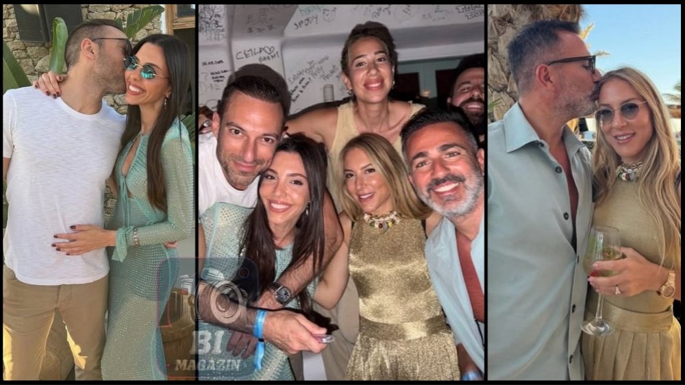 Mikonos'ta Aile Ve Dost Buluşması...
