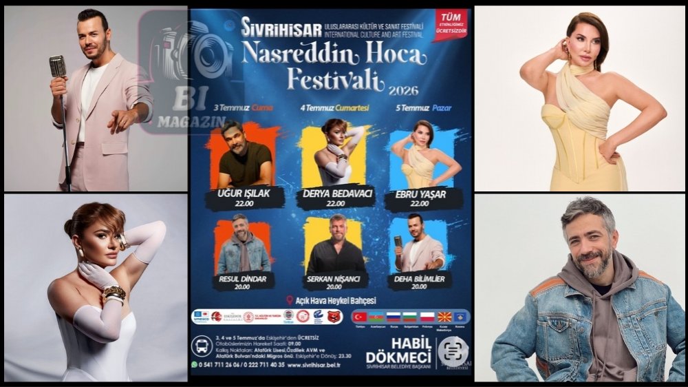 Uluslararası Nasreddin Hoca Kültür Ve Sanat Festivali'nde Yıldızlar Geçidi...