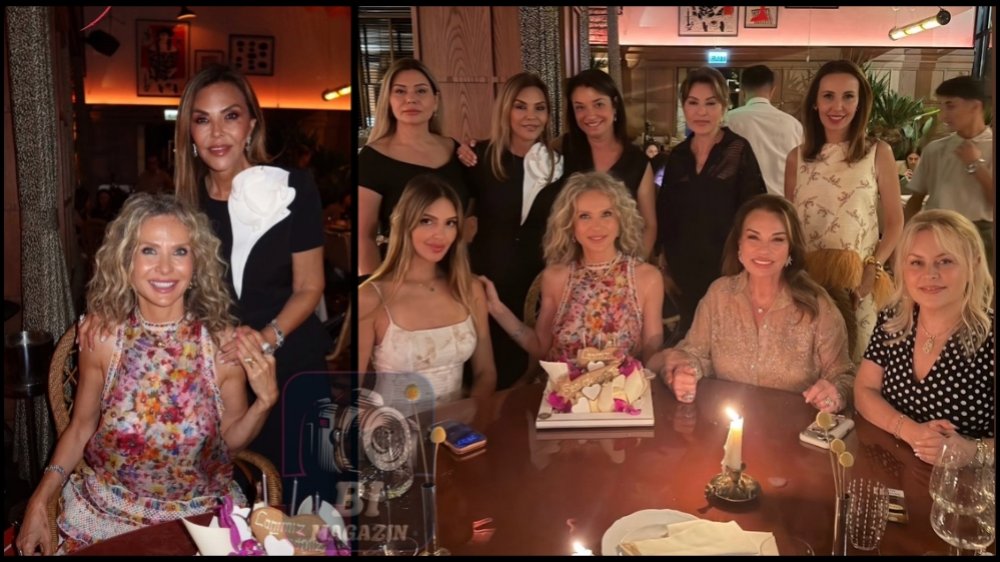 Yeni Yaşını Dostlarıyla Kutladı...