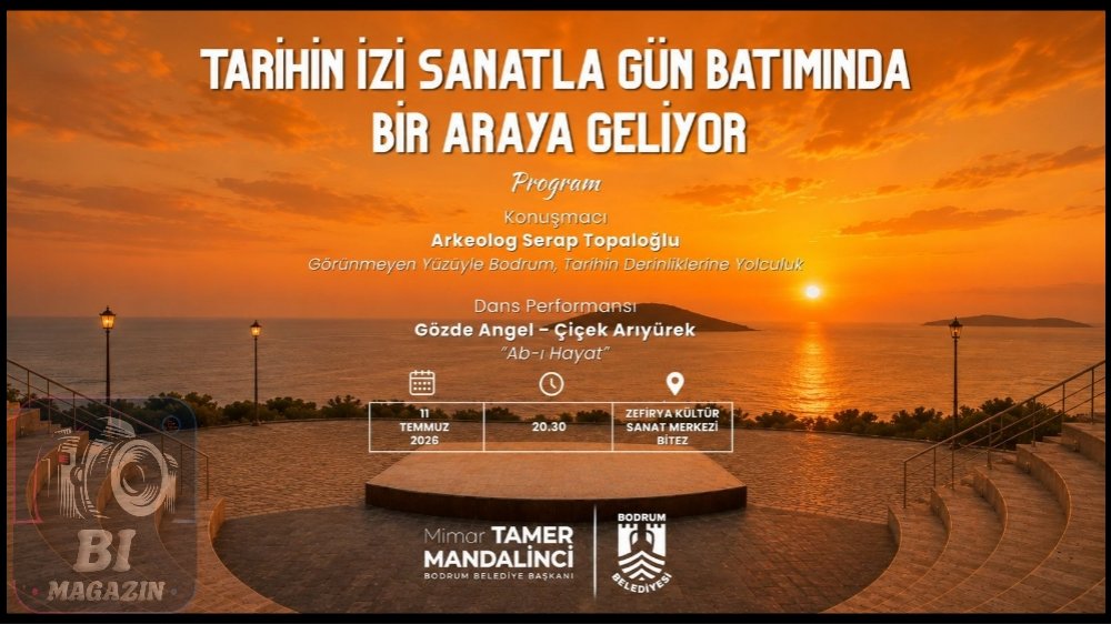 Bodrum’da Kültür Dolu Yaz Akşamları Başlıyor...
