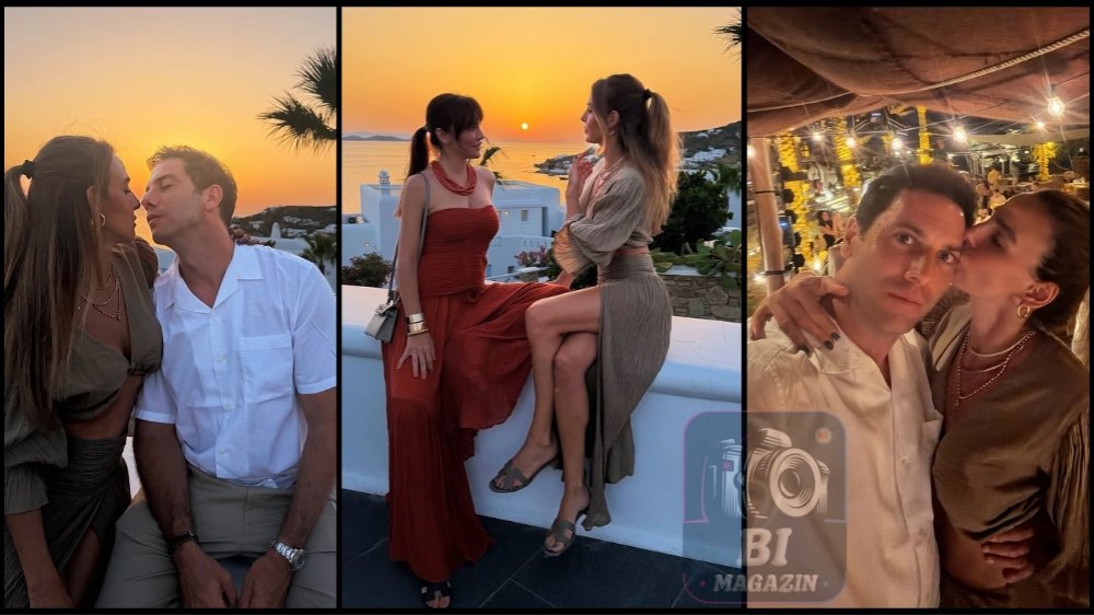 Mikonos'ta Gün Batımı Keyfi...