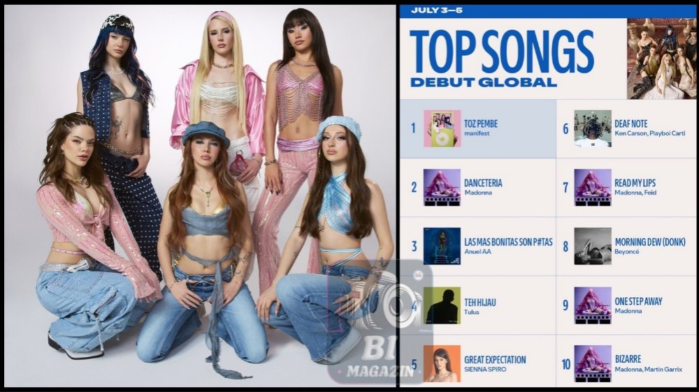 “Toz Pembe” Dünya Listelerine 1 Numaradan Girdi...