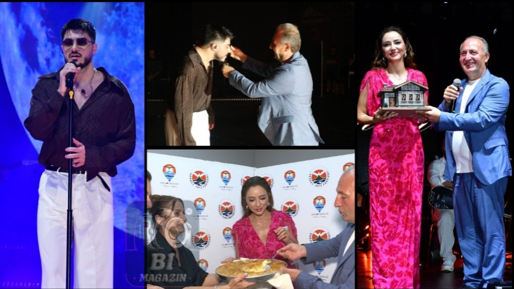 Arhavi’de Festival Finaline Öykü Gürman ve Semicenk Damga Vurdu...