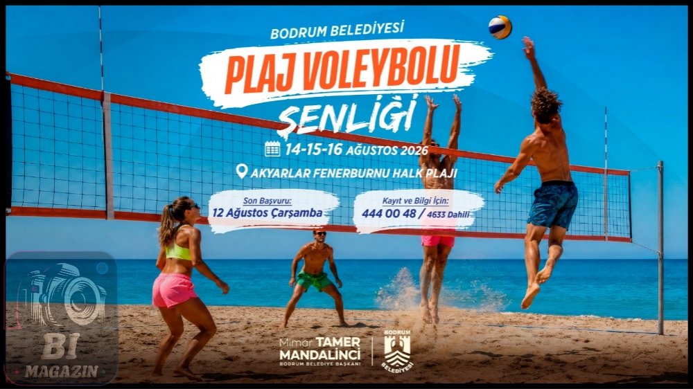 Belediyeden Plaj Voleybolu Şenliği...