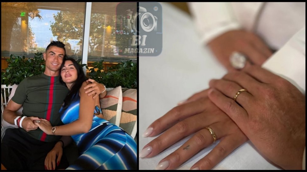 Cristiano Ronaldo Ve Georgina Rodriguez Evlendi...